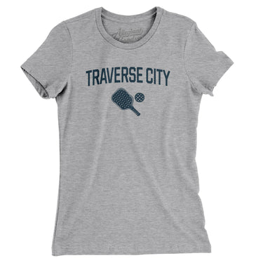 Traverse City Pickleball in Heather Grey Color
