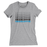 Charlotte Repeat Women's T-Shirt-Allegiant Goods Co. Vintage Sports Apparel