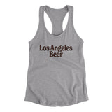 Los Angeles Beer Women's Racerback Tank-Allegiant Goods Co. Vintage Sports Apparel