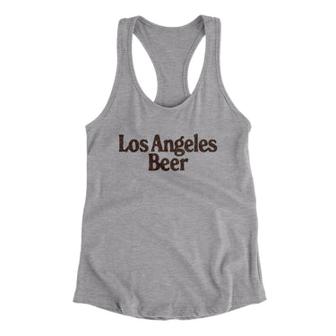 Los Angeles Beer Women's Racerback Tank-Allegiant Goods Co. Vintage Sports Apparel