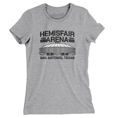 Hemisfair Arena Women's T-Shirt-Allegiant Goods Co. Vintage Sports Apparel