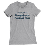 I've Been To Canyonlands National Park Women's T-Shirt-Allegiant Goods Co. Vintage Sports Apparel