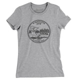 Minnesota State Quarter Women's T-Shirt-Allegiant Goods Co. Vintage Sports Apparel