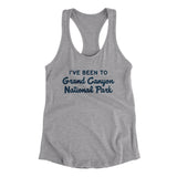 I've Been To Grand Canyon National Park Women's Racerback Tank-Allegiant Goods Co. Vintage Sports Apparel