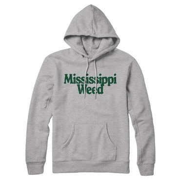 Mississippi Weed Hoodie-Allegiant Goods Co. Vintage Sports Apparel