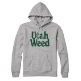 Utah Weed Hoodie-Allegiant Goods Co. Vintage Sports Apparel