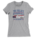 The Palace Of Auburn Hills Women's T-Shirt-Allegiant Goods Co. Vintage Sports Apparel