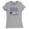 The Palace Of Auburn Hills Women's T-Shirt-Heather Grey-Allegiant Goods Co. Vintage Sports Apparel