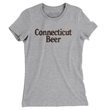 Connecticut Beer Women's T-Shirt-Allegiant Goods Co. Vintage Sports Apparel