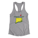 Connecticut Golf Women's Racerback Tank-Allegiant Goods Co. Vintage Sports Apparel