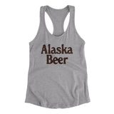 Alaska Beer Women's Racerback Tank-Allegiant Goods Co. Vintage Sports Apparel