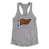 Sfca Pennant Women's Racerback Tank-Allegiant Goods Co. Vintage Sports Apparel