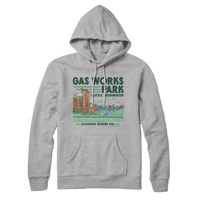 Gas Works Park Hoodie-Heather Grey-Allegiant Goods Co. Vintage Sports Apparel