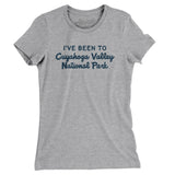 I've Been To Cuyahoga Valley National Park Women's T-Shirt-Allegiant Goods Co. Vintage Sports Apparel