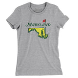 Maryland Golf Women's T-Shirt-Allegiant Goods Co. Vintage Sports Apparel