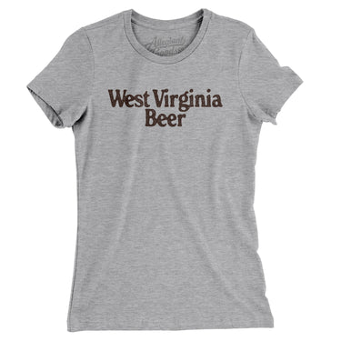 West Virginia Beer Women's T-Shirt-Allegiant Goods Co. Vintage Sports Apparel