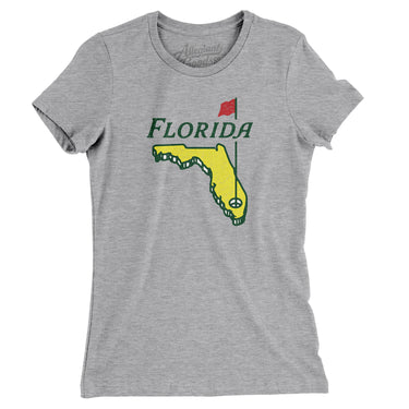 Florida Golf Women's T-Shirt-Allegiant Goods Co. Vintage Sports Apparel