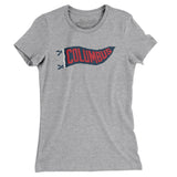 Columbus Pennant Women's T-Shirt-Allegiant Goods Co. Vintage Sports Apparel