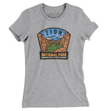 Zion National Park Badge Women's T-Shirt-Allegiant Goods Co. Vintage Sports Apparel