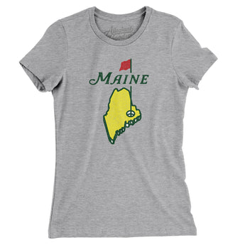 Maine Golf Women's T-Shirt-Allegiant Goods Co. Vintage Sports Apparel