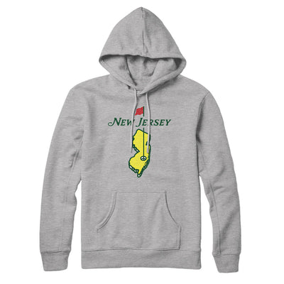 New Jersey Golf Hoodie-Heather Grey-Allegiant Goods Co. Vintage Sports Apparel