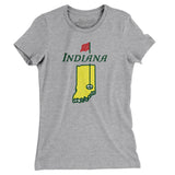 Indiana Golf Women's T-Shirt-Allegiant Goods Co. Vintage Sports Apparel