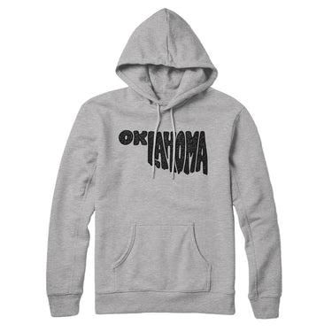 Oklahoma State Shape Text Hoodie-Allegiant Goods Co. Vintage Sports Apparel