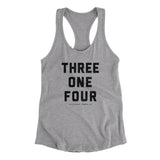 St Louis 314 Women's Racerback Tank-Allegiant Goods Co. Vintage Sports Apparel