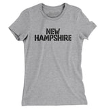New Hampshire Military Stencil Women's T-Shirt-Allegiant Goods Co. Vintage Sports Apparel
