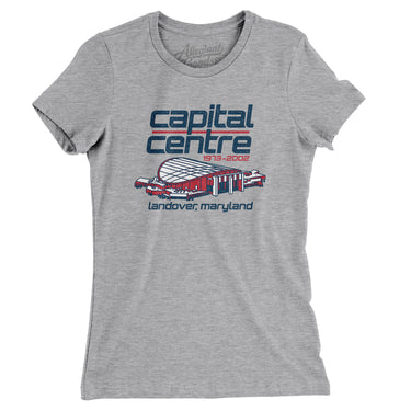 Capital Centre Women's T-Shirt-Allegiant Goods Co. Vintage Sports Apparel