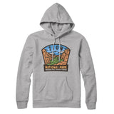 Zion National Park Badge Hoodie-Allegiant Goods Co. Vintage Sports Apparel