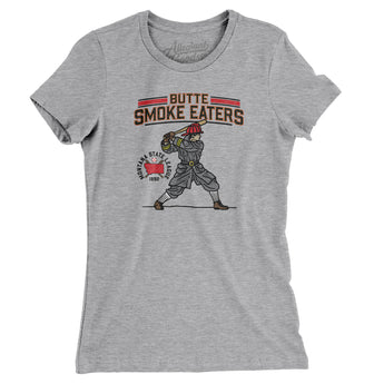 Butte Smoke Eaters Women's T-Shirt-Allegiant Goods Co. Vintage Sports Apparel