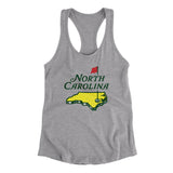 North Carolina Golf Women's Racerback Tank-Allegiant Goods Co. Vintage Sports Apparel