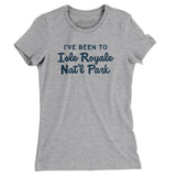 I've Been To Isle Royale National Park Women's T-Shirt-Allegiant Goods Co. Vintage Sports Apparel