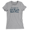 I've Been To Isle Royale National Park Women's T-Shirt-Heather Grey-Allegiant Goods Co. Vintage Sports Apparel