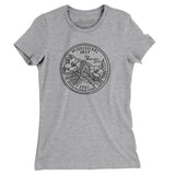 Mississippi State Quarter Women's T-Shirt-Allegiant Goods Co. Vintage Sports Apparel
