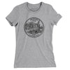 Arizona State Quarter Women's T-Shirt-Heather Grey-Allegiant Goods Co. Vintage Sports Apparel