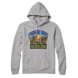 Joshua Tree National Park Badge Hoodie-Allegiant Goods Co. Vintage Sports Apparel