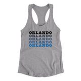 Orlando Repeat Women's Racerback Tank-Allegiant Goods Co. Vintage Sports Apparel
