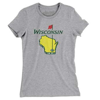 Wisconsin Golf Women's T-Shirt-Allegiant Goods Co. Vintage Sports Apparel
