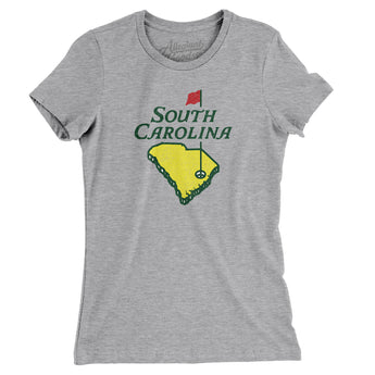 South Carolina Golf Women's T-Shirt-Allegiant Goods Co. Vintage Sports Apparel