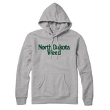 North Dakota Weed Hoodie-Allegiant Goods Co. Vintage Sports Apparel