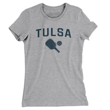 Tulsa Pickleball in Heather Grey Color