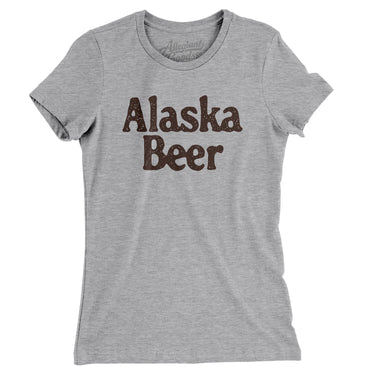 Alaska Beer Women's T-Shirt-Allegiant Goods Co. Vintage Sports Apparel