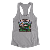 Everglades National Park Badge Women's Racerback Tank-Allegiant Goods Co. Vintage Sports Apparel