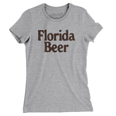 Florida Beer Women's T-Shirt-Allegiant Goods Co. Vintage Sports Apparel