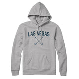 Las Vegas Golf Hoodie-Heather Grey-Allegiant Goods Co. Vintage Sports Apparel