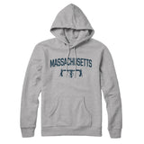 Massachusetts Cycling in Heather Grey Color