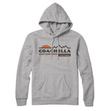 Coachella Mountain Sunset Hoodie-Heather Grey-Allegiant Goods Co. Vintage Sports Apparel