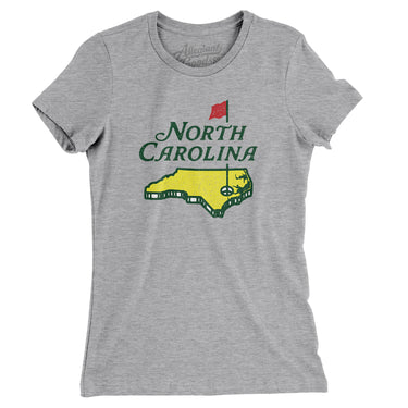 North Carolina Golf Women's T-Shirt-Allegiant Goods Co. Vintage Sports Apparel